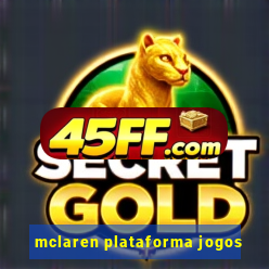 mclaren plataforma jogos
